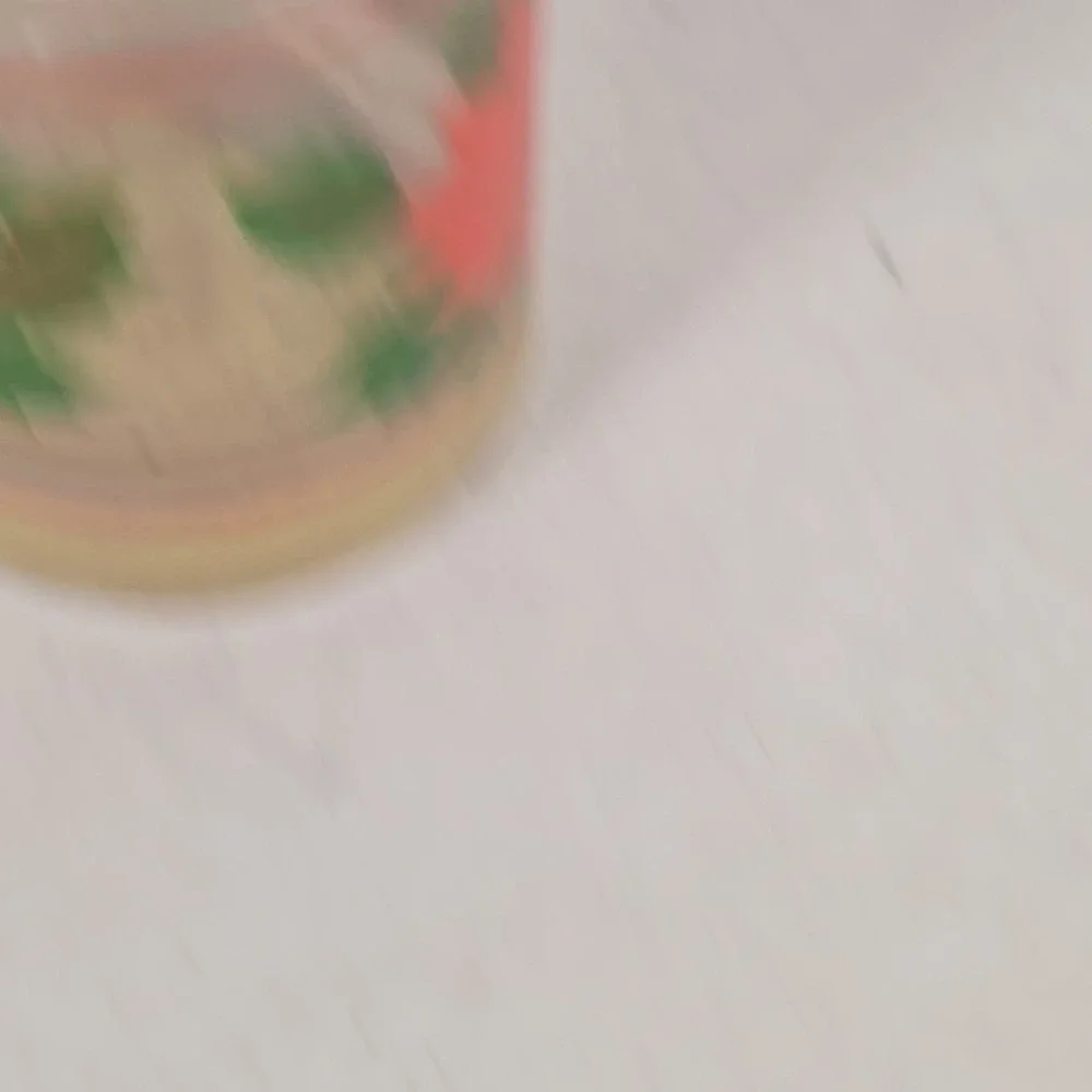 Anchor Hocking Pointsetta Shot Glass‎ Votive Candle Holder
